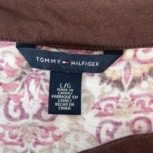 Tommy Hilfiger Paisley Maxi Dress Size Large - Picture 6 of 12